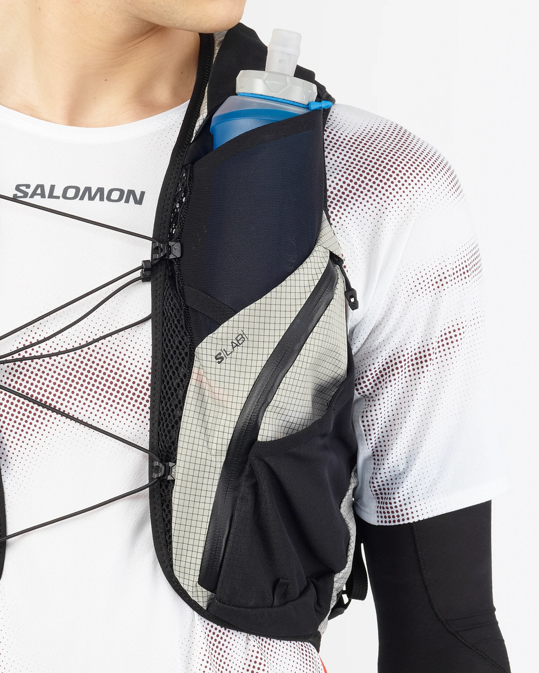 Salomon S/Lab Adventure 20 Vest with Flasks - Black/White