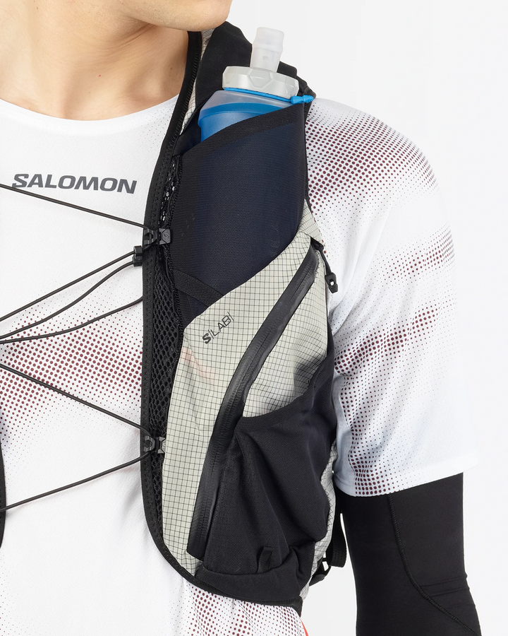 Salomon S/Lab Adventure 20 Vest with Flasks - Black/White