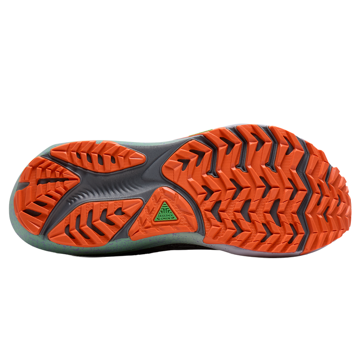 Brooks Womens Ghost Trail - Shark/Jade/Orange - Trail - AW26
