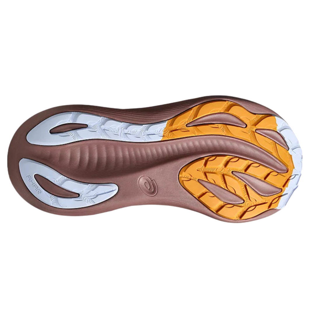Asics Womens Gel Nimbus 27 TR - Nature Bathing/Dark Red Planet - Neutral - AW25