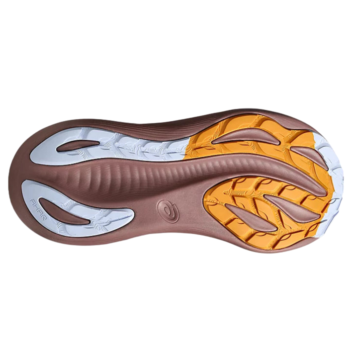 Asics Womens Gel Nimbus 27 TR - Nature Bathing/Dark Red Planet - Neutral - AW25