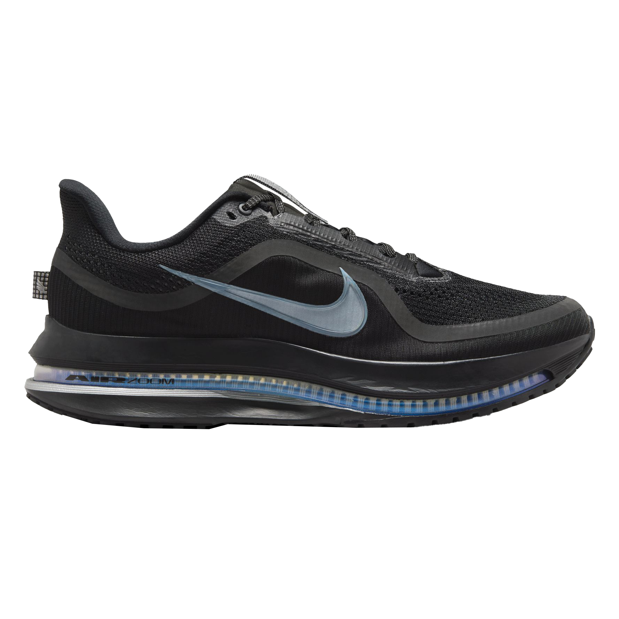 Nike Mens Pegasus Premium - Black/Black/Metallic Silver - Neutral - AW25