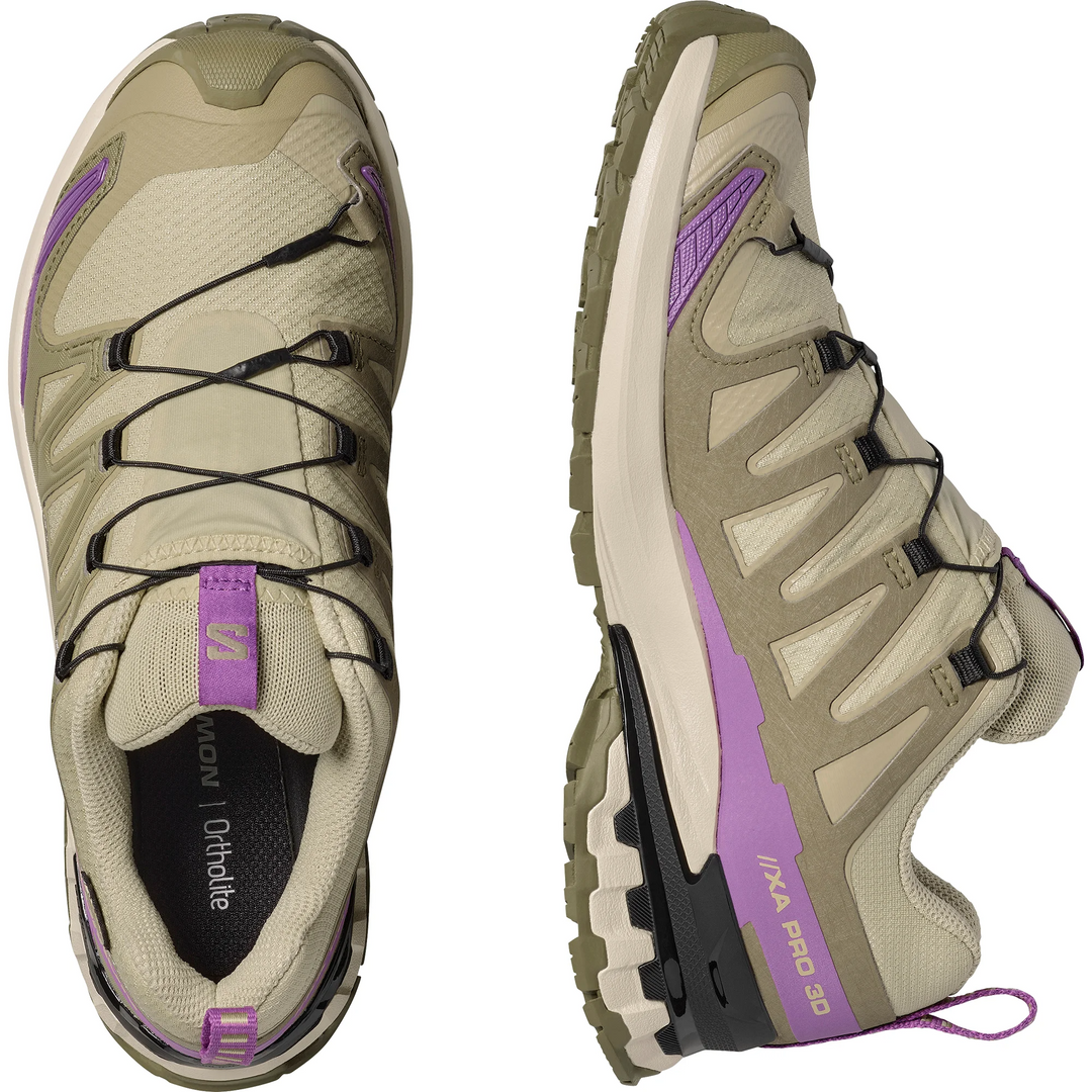 Salomon Womens XA Pro 3D V9 GTX - Bog/Aloe/Concord Grape - Trail - SS26
