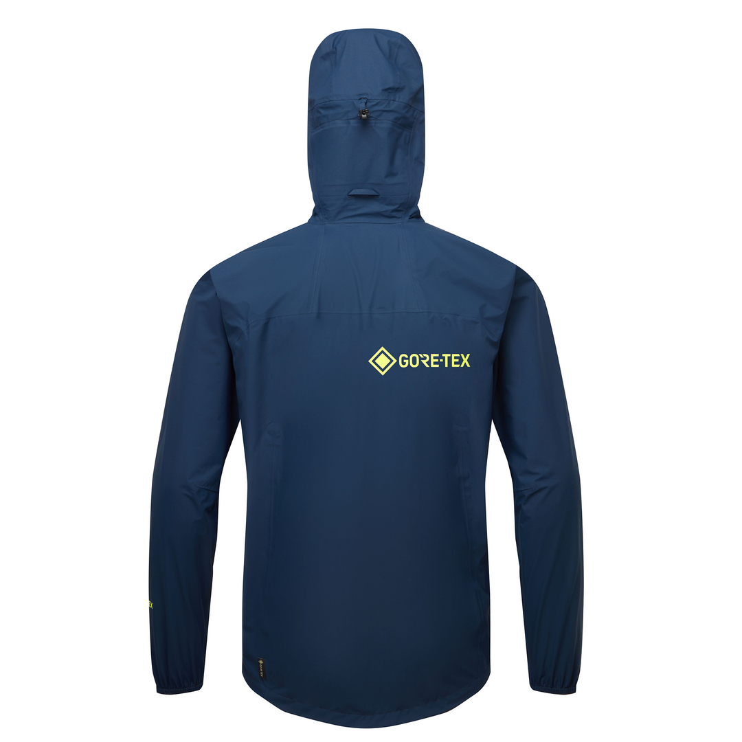 RonHill Mens Tech Gore-Tex Waterproof Mercurial Jacket 2 - Dark Navy - AW25