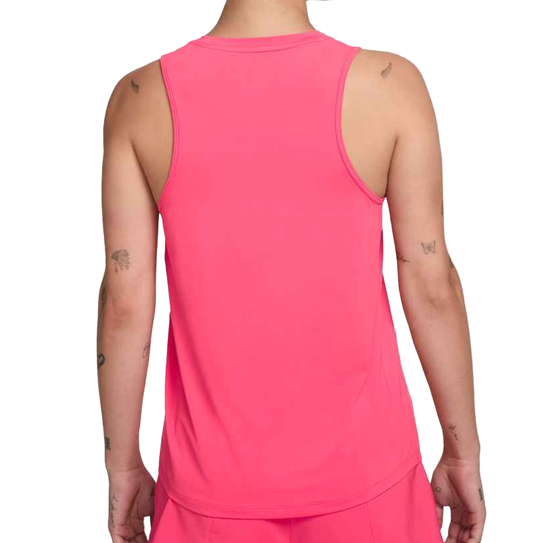 Nike One Womens Dri-FIT Graphic Running Tank Top - Aster Pink/Glacier Blue
