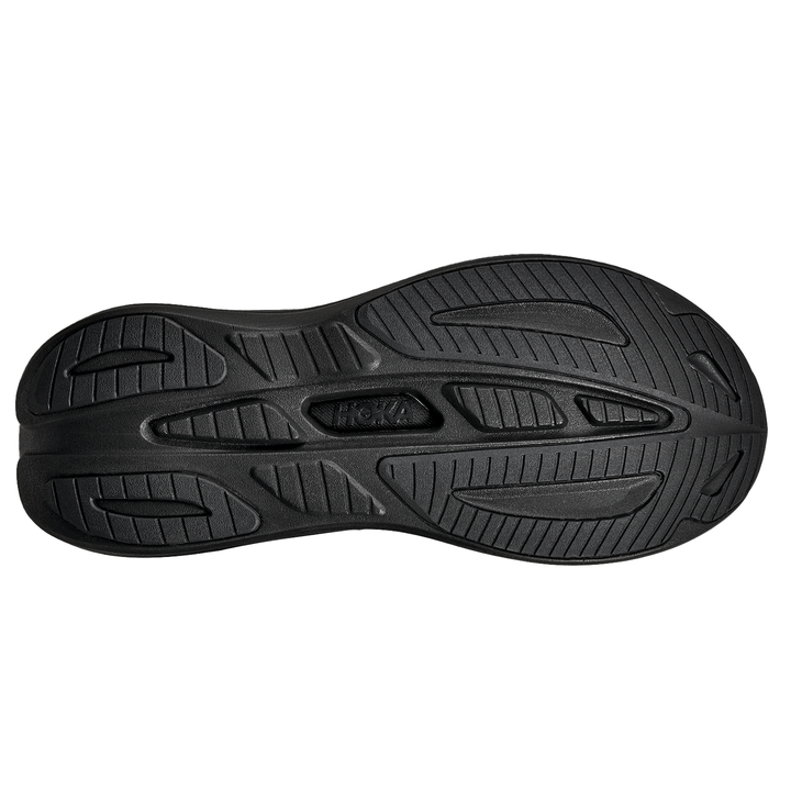 Hoka Mens Skyward Laceless - Black/Black - Neutral - AW25