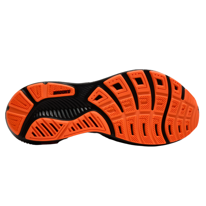 Brooks Womens Ghost 17 - Black/Orange - Neutral - AW25
