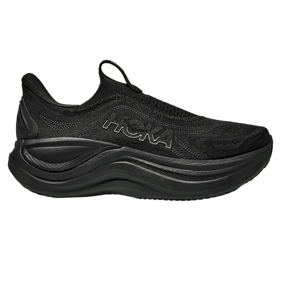 Hoka Femmes Skyward Laceless - Noir/Noir - AW25