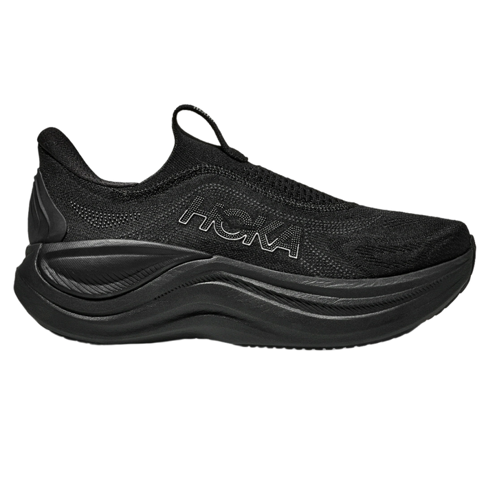 Hoka Femmes Skyward Laceless - Noir/Noir - AW25