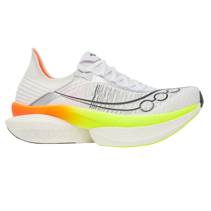 Saucony Unisex Endorphin Elite 2 - White/VO2 - Neutral - AW25