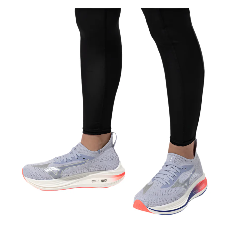 Mizuno Womens Neo Zen - Icelandic Blue/Silver/Striking Coral - Neutral - AW25