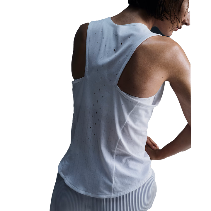 Nike Womens Dri-FIT ADV Aeroswift Singlet - White/Black/Black