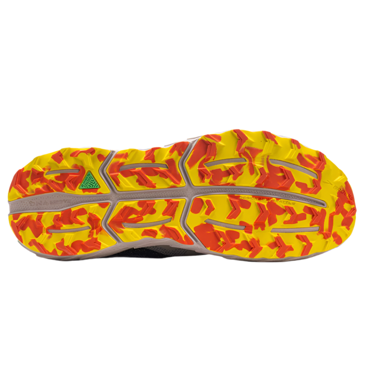Brooks Mens Caldera 7 - White Sand/Chateau Gray/Yellow - Trail