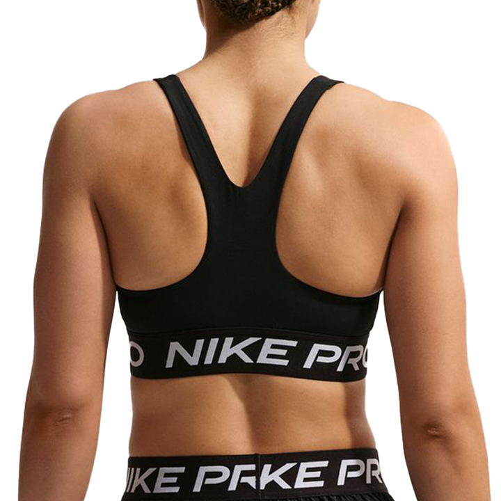 Nike Womens Pro 365 Light-Support Non-Padded Sports Bra - Black/White - SP26