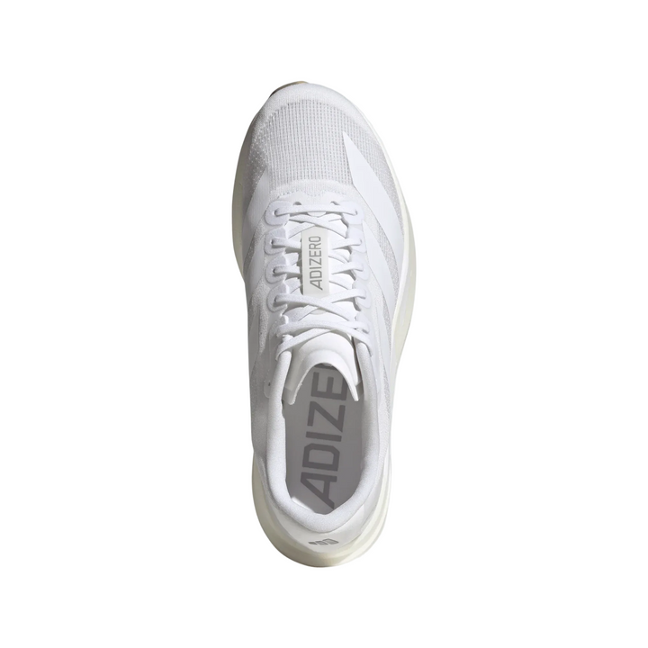 Adidas Mens Adizero Evo SL - Footwear White/Footwear White/Warm Sandstone - Neutral - SS26