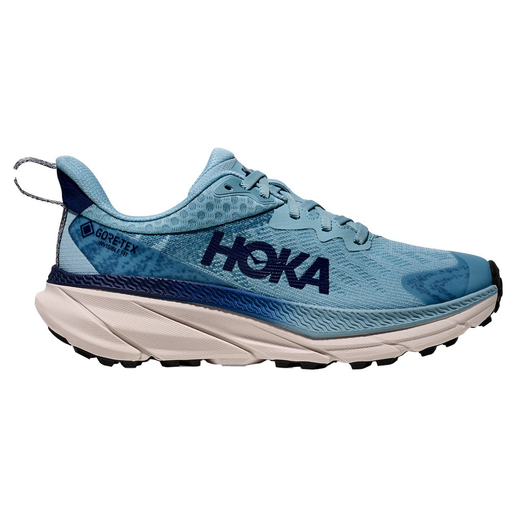 Hoka Womens Challenger ATR 7 GTX - Raindrop/Grout - Trail | Run