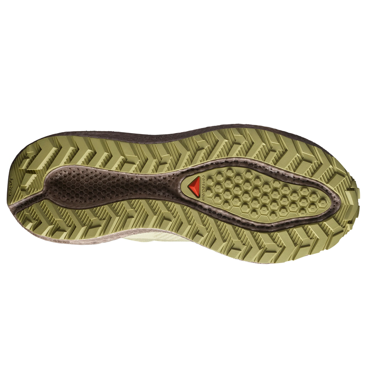 Salomon Womens Aero Blaze 3 GRVL GTX - Green Haze/Iron/Ice Flow - Trail - AW25