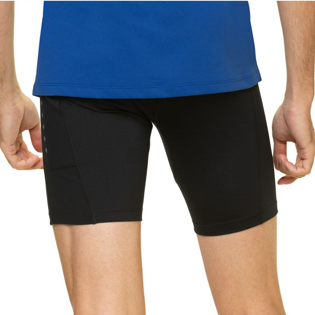 RonHill Mens Core Stretch Short - All Black - AW25
