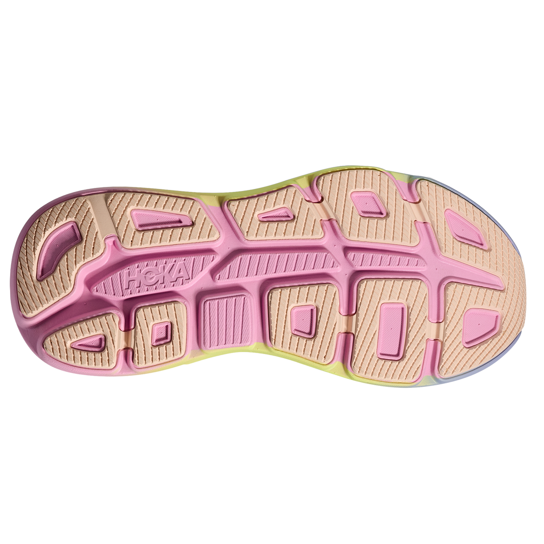 Hoka Womens Bondi 9 - Glimmering Blue/Overcast - Neutral - AW26