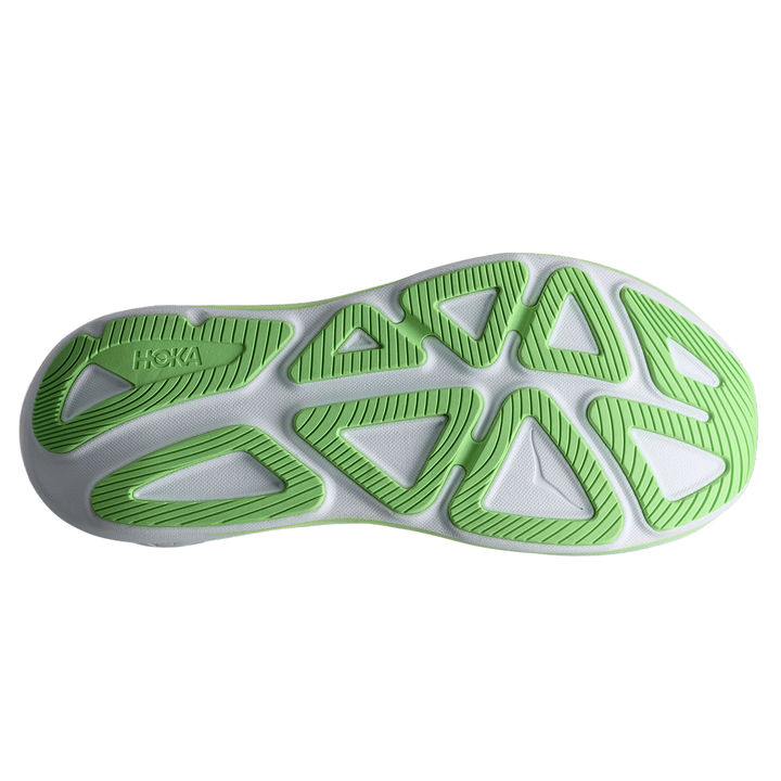 Hoka Womens Clifton Pro Wide - D Width - Cosmic Grey/Neon Yuzu - Neutral - AW26