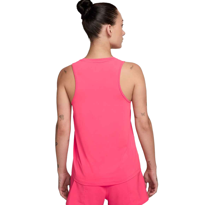 Nike One Womens Dri-FIT Graphic Running Tank Top - Aster Pink/Glacier Blue