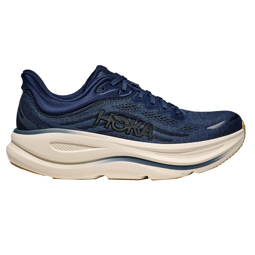 Hoka Mens Bondi 9 - Midnight Blue/Varsity Navy - Neutral - SS26