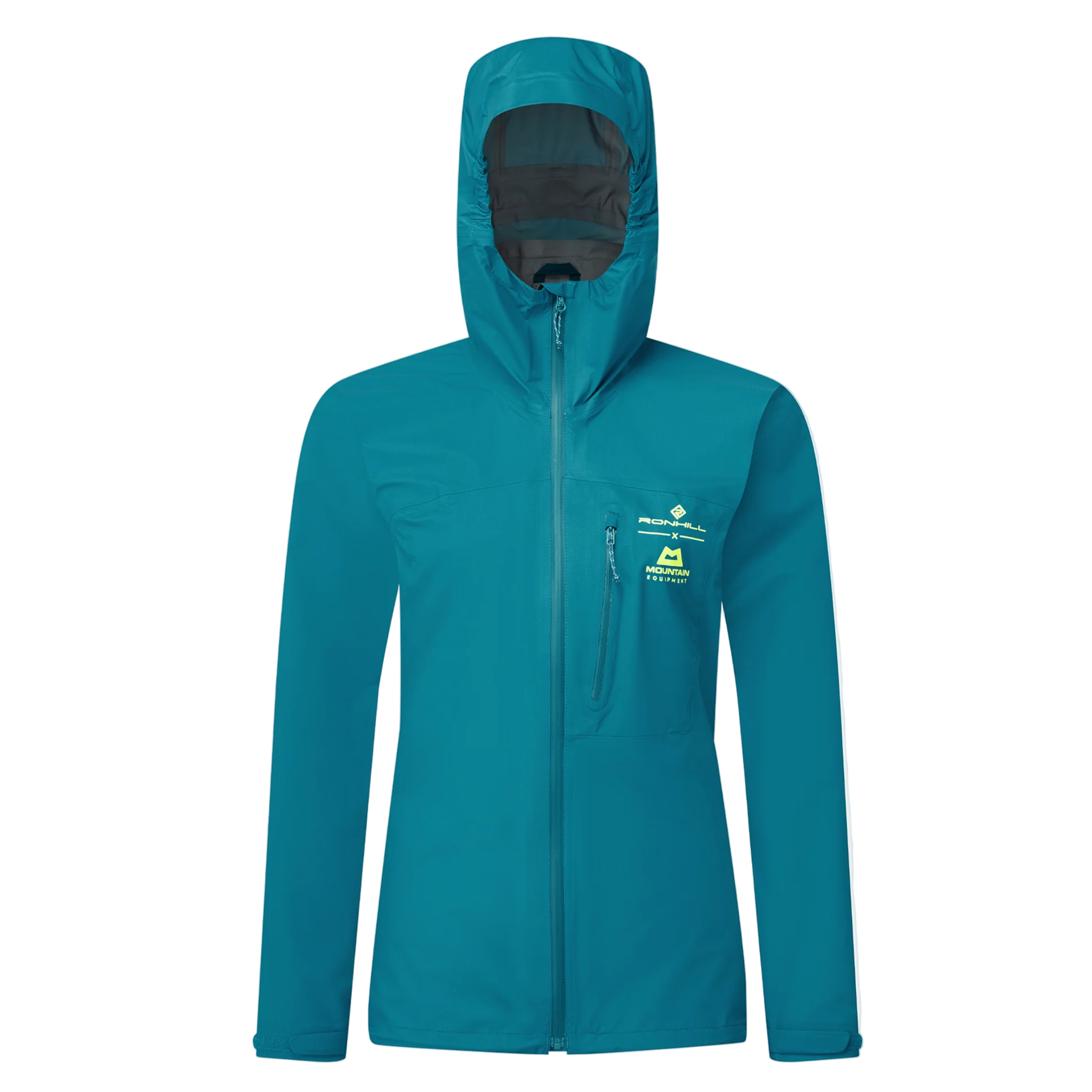 RonHill Womens Tech Gore-Tex Mercurial Jacket - Marine/Acid