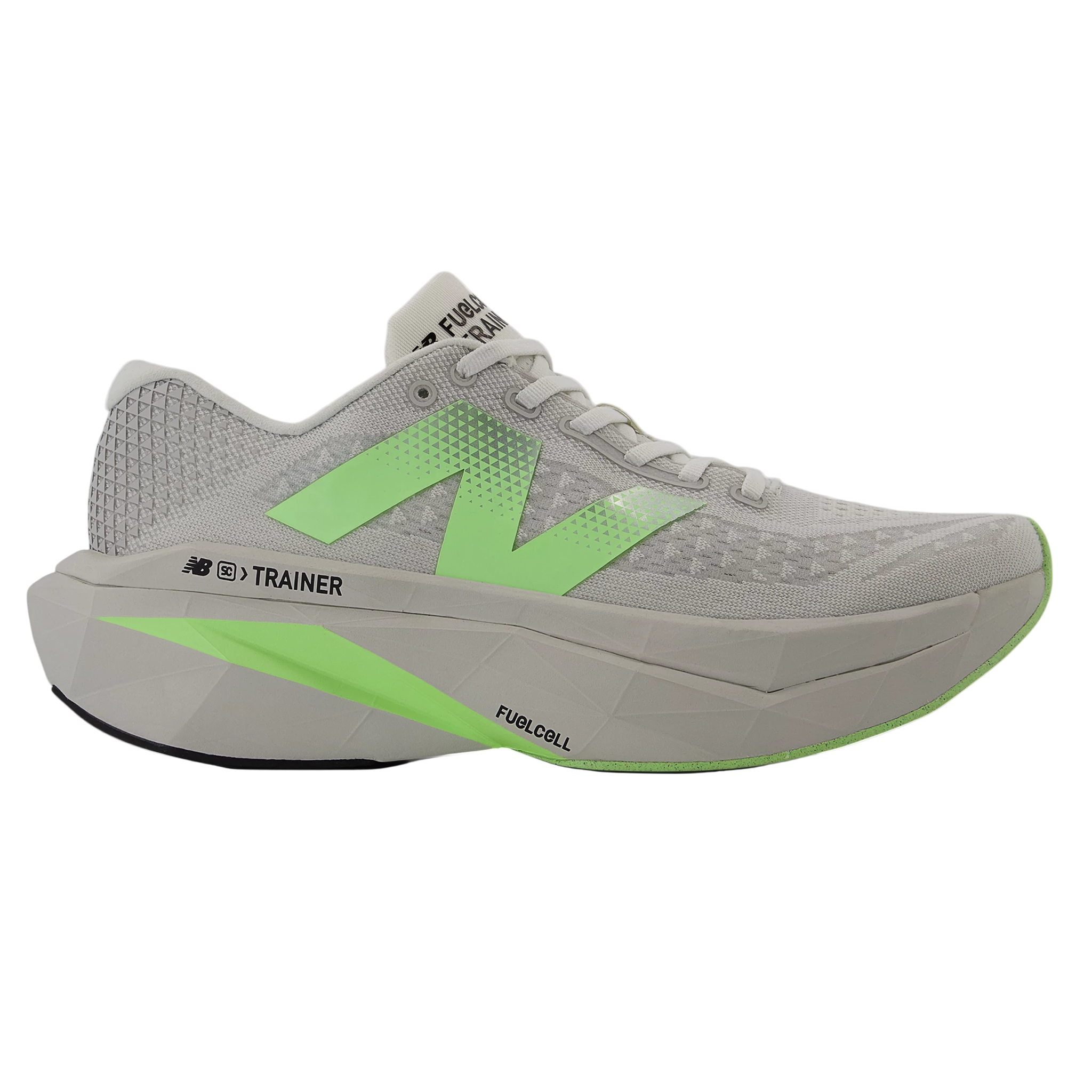 New Balance Mens FuelCell SuperComp Trainer V3 - Grey Matter/Mint Flash/Silver Metallic - Neutral - AW25