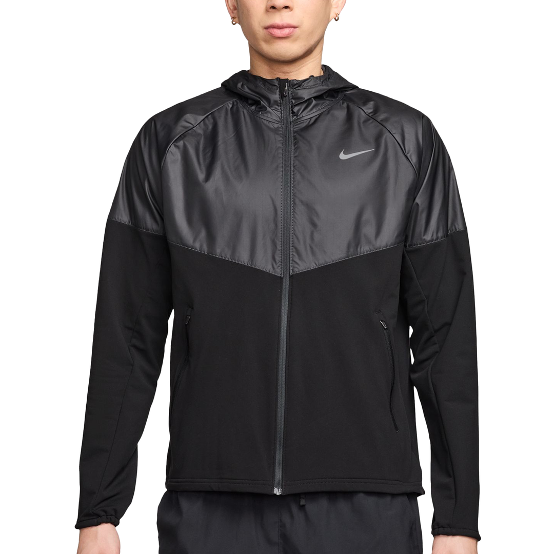 Nike Mens Repel Winterized Miler Jacket - Black/Anthracite/Reflective Silver