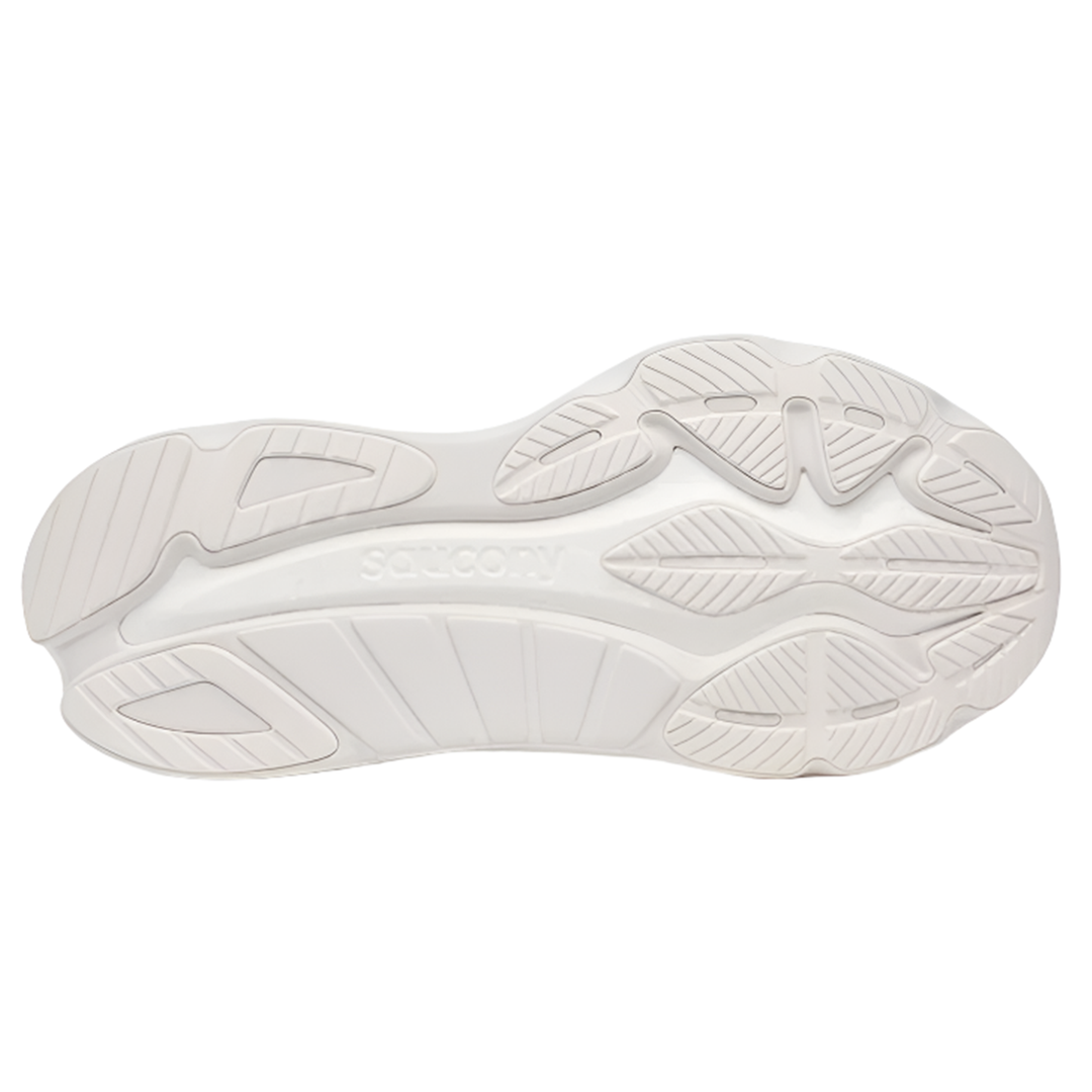 Saucony Mens Hurricane 24 - White/White - Stability
