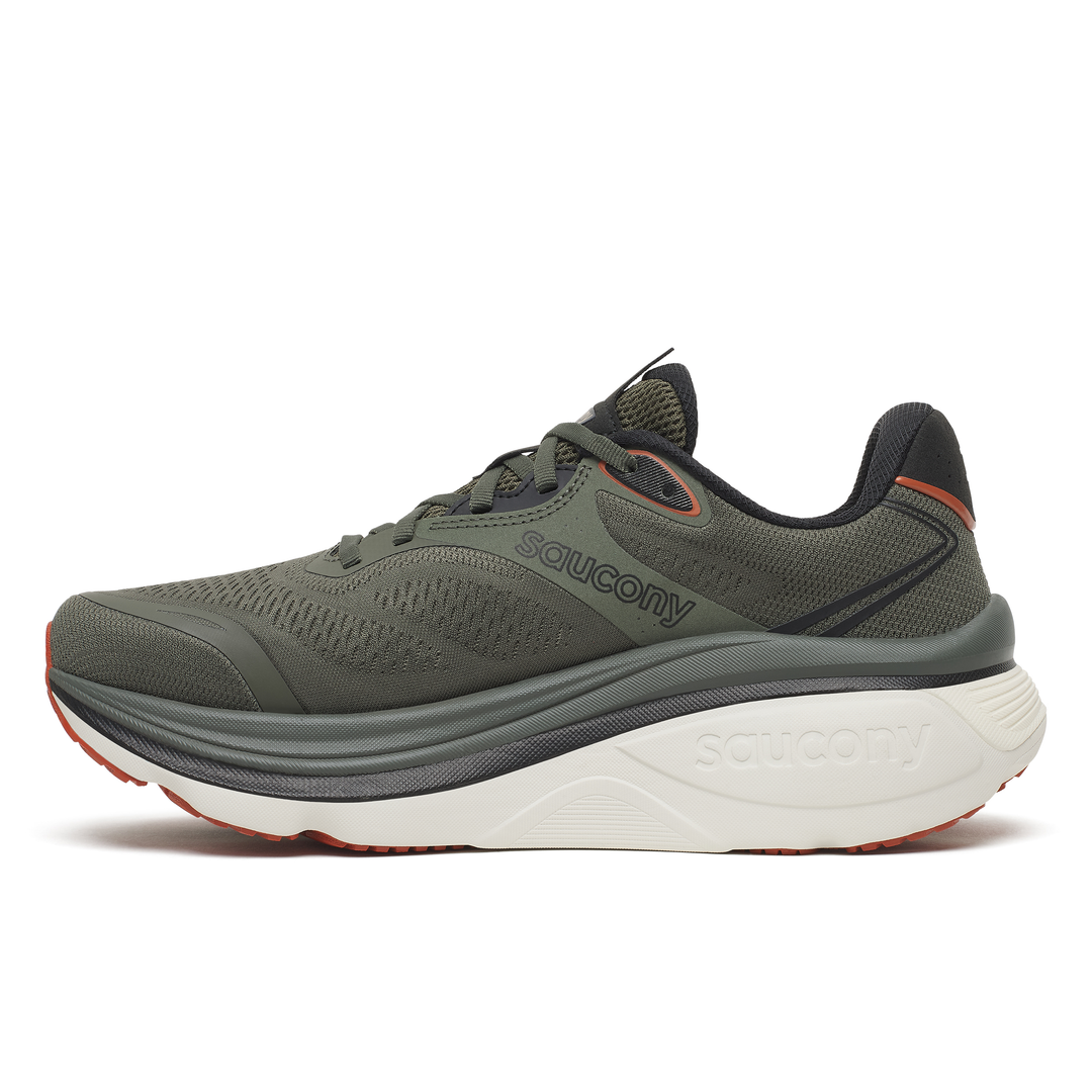 Saucony Mens Hurricane 26 - Fatigue/Black - Stability - AW26