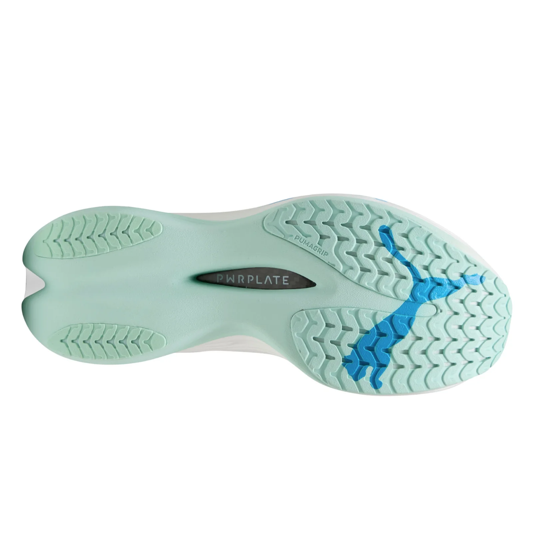Puma Womens Deviate NITRO Elite 3 - Puma White/Speed Blue - Neutral - AW25