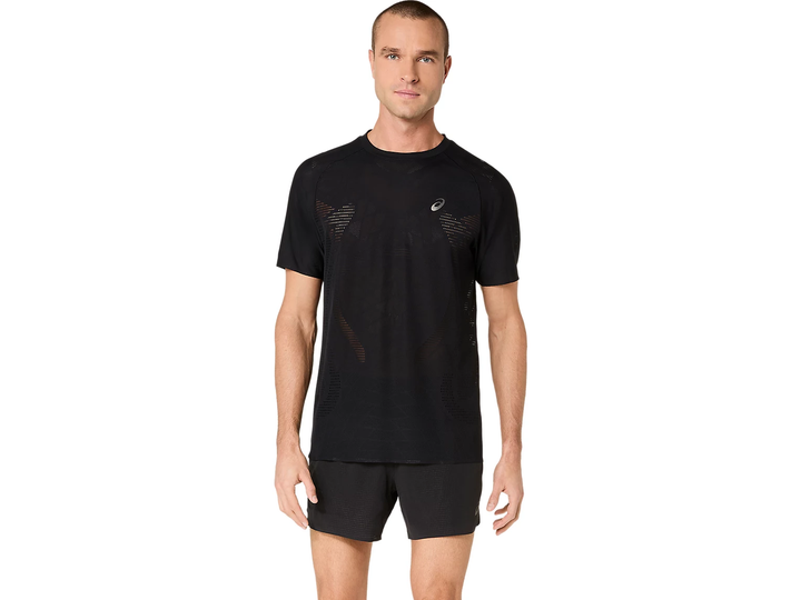 Asics Mens Metarun SS Top - Performance Black
