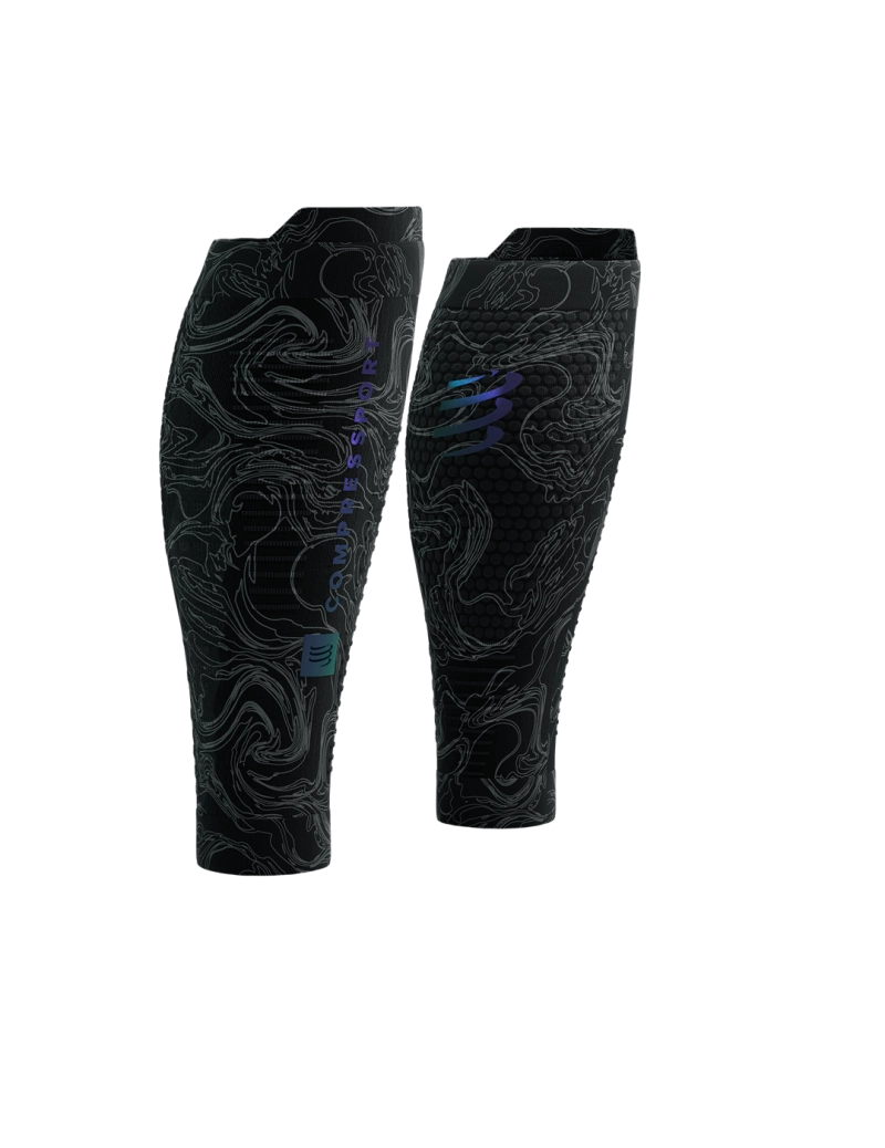 Manchon de compression Compressport R2 3.0 - Noir/Aurora