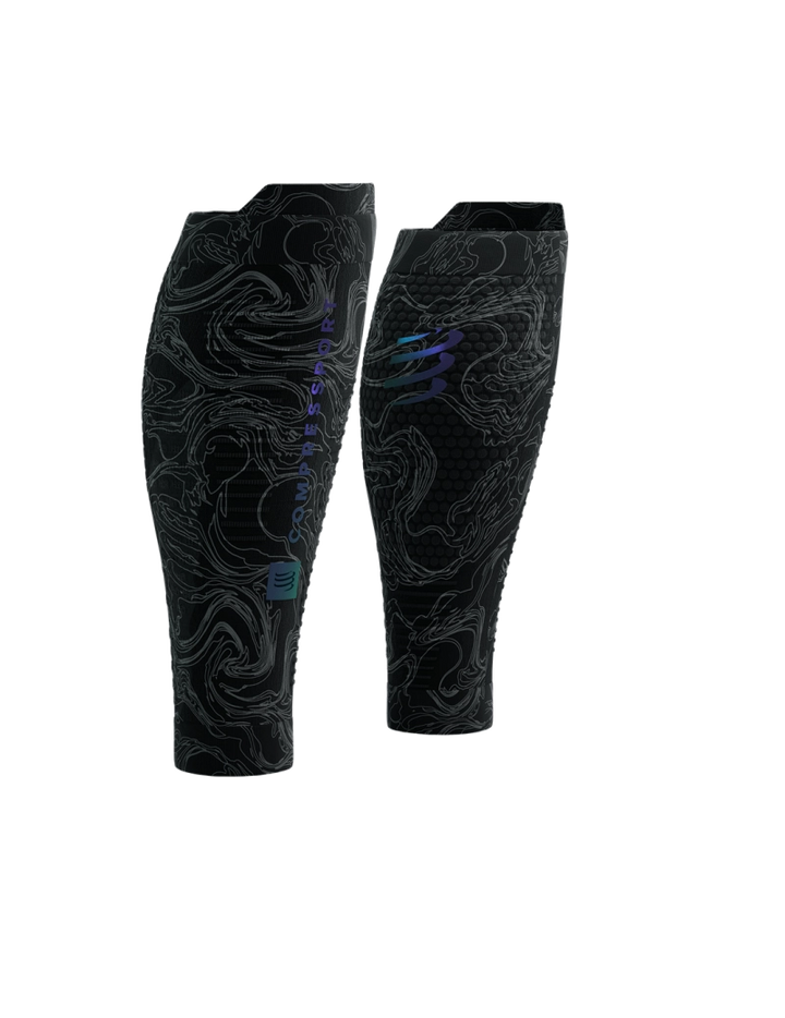 Manchon de compression Compressport R2 3.0 - Noir/Aurora