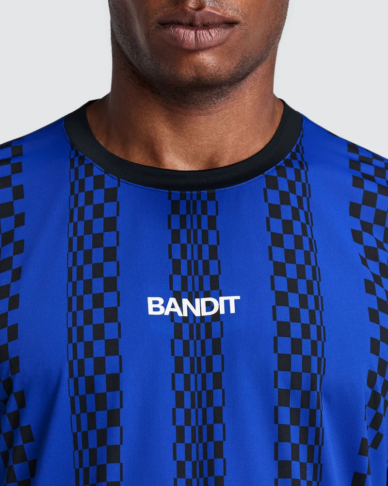 Bandit Men's Specter Performance Tee with Flopack - Bauhaus Blue - AW26