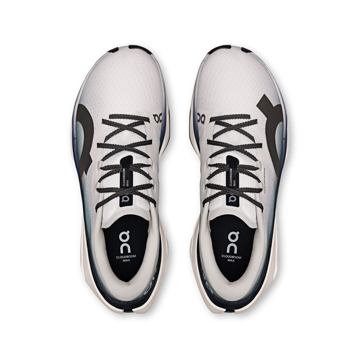 ON Mens Cloudboom Max - White/Black - Neutral - AW25