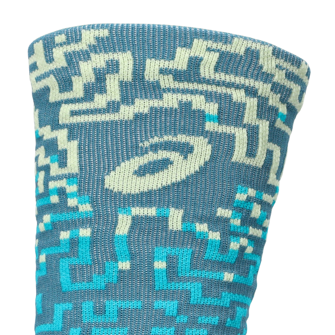 Asics Performance Run Sock Crew - Foggy Teal/Energy Aqua - AW26