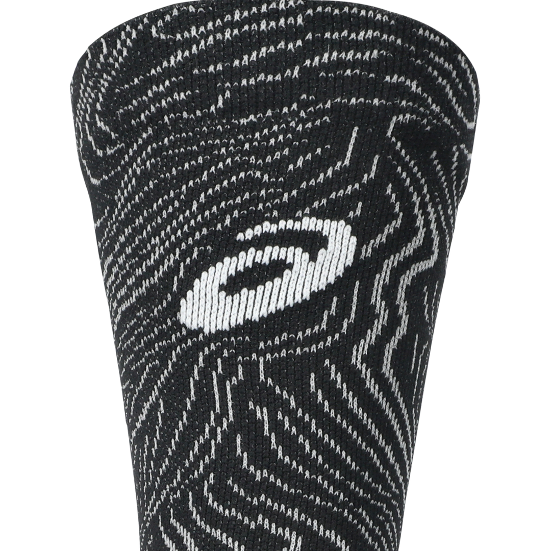 Asics Fujitrail Graphic Crew Sock  - Black/Cloud Grey - AW26