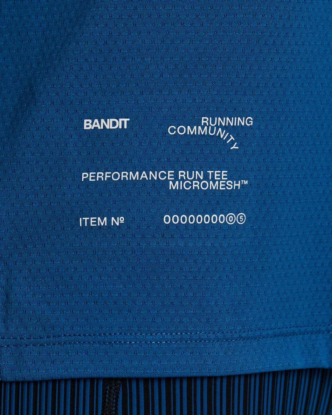 Bandit Mens Micromesh Performance Tee - Aegean - SS26