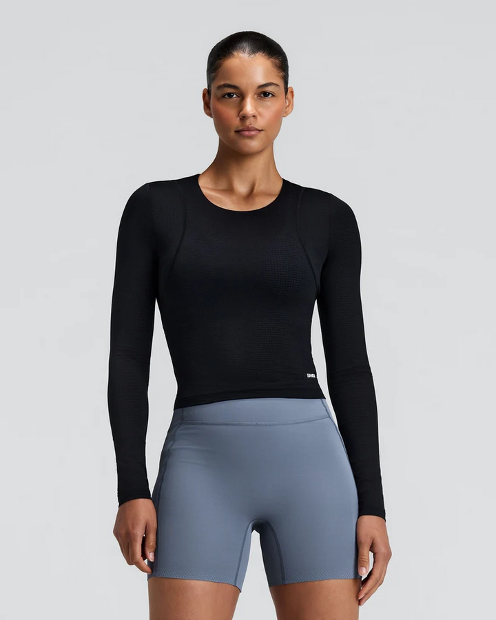 Bandit Womens Geomesh Eclipse Long Sleeve - Black - AW26