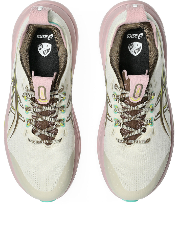 Asics Femme Gel Nimbus 28 TR - Poussière Légère/Clay Canyon - Neutre - SS26