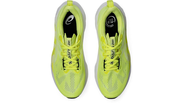 Asics Mens Novablast 5 - Citron/White - Neutral - AW25
