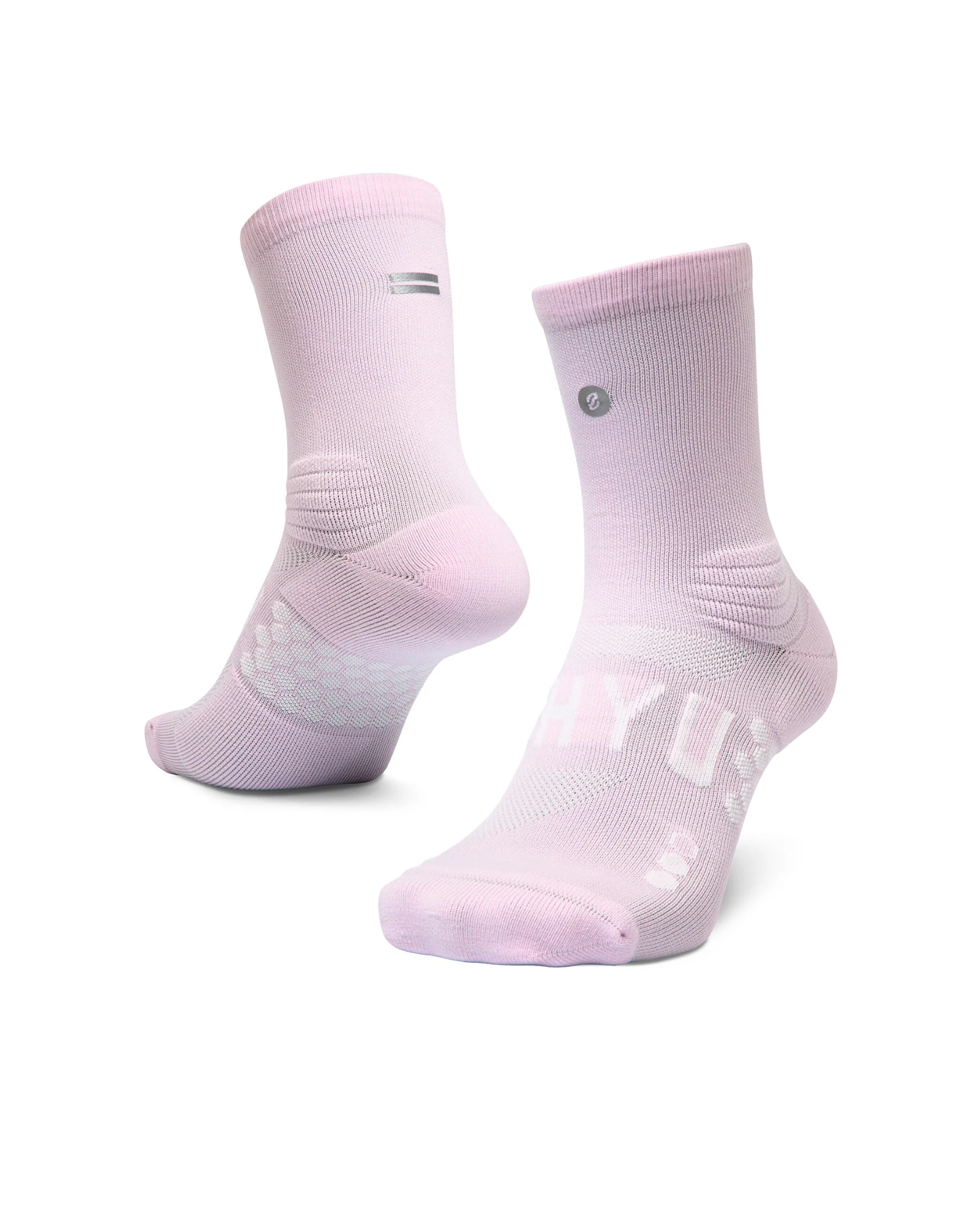 SHYU Racing Half Crew Socks - Petal/Petal/Petal