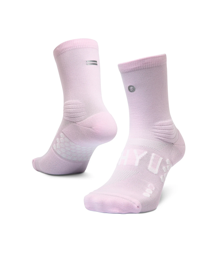 SHYU Racing Half Crew Socken – Blütenblatt/Blütenblatt/Blütenblatt
