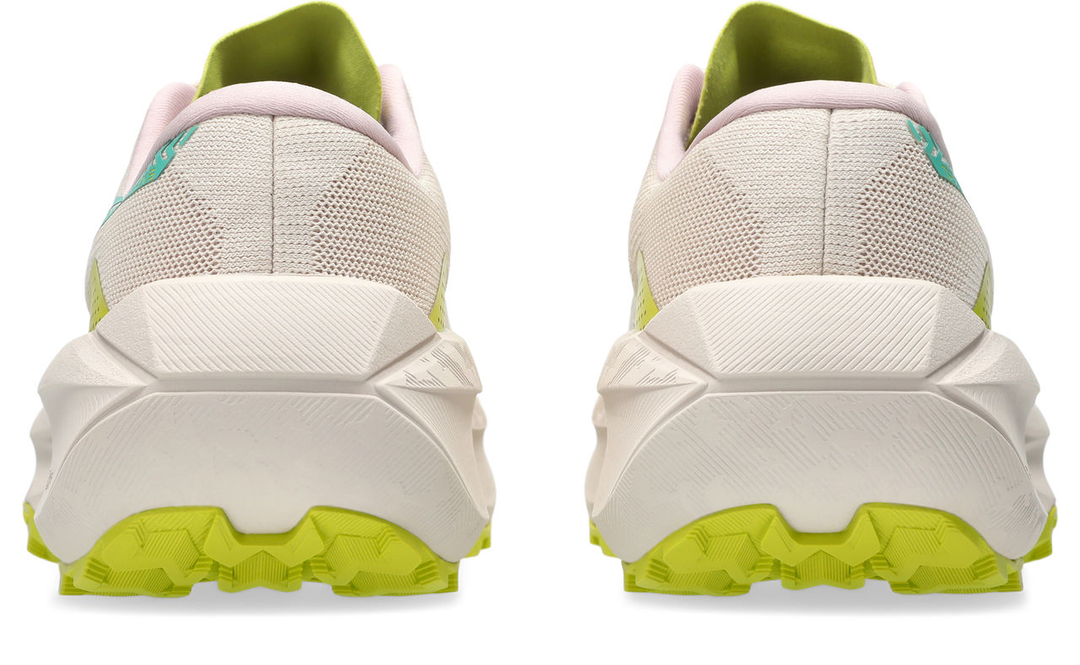 Asics Womens Trabuco Max 5 - Mineral Beige/Aurora Green - Trail - SS26