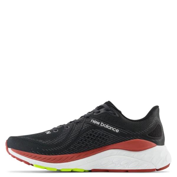 New Balance Mens 860v13 Wide - 2E Width - Black/Red Synthetic - Stability