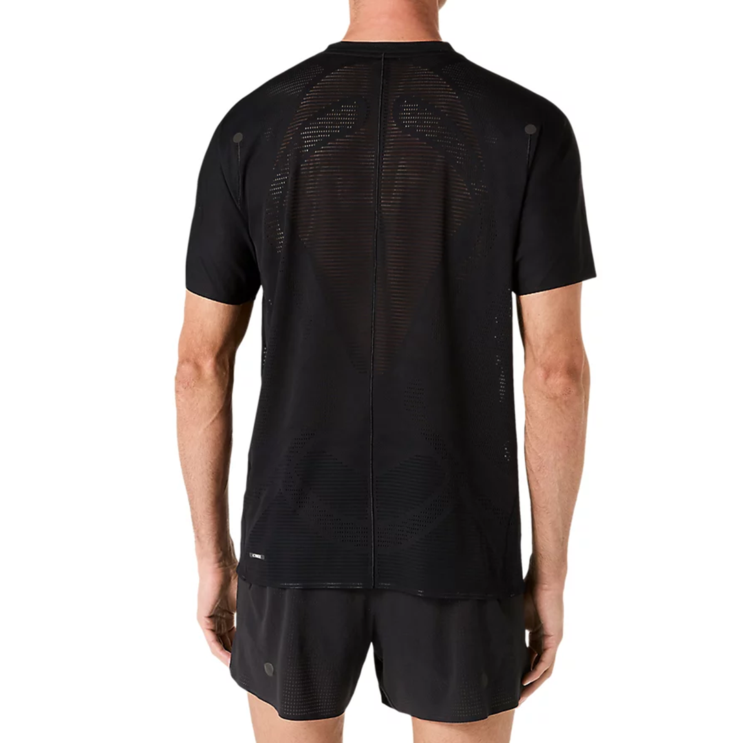 Asics Mens Metarun SS Top - Performance Black