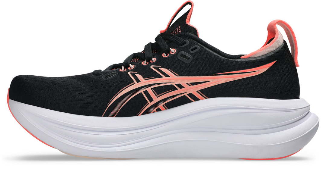 Asics Womens Gel Nimbus 28 - Black/Pearl Pink - Neutral - SS26