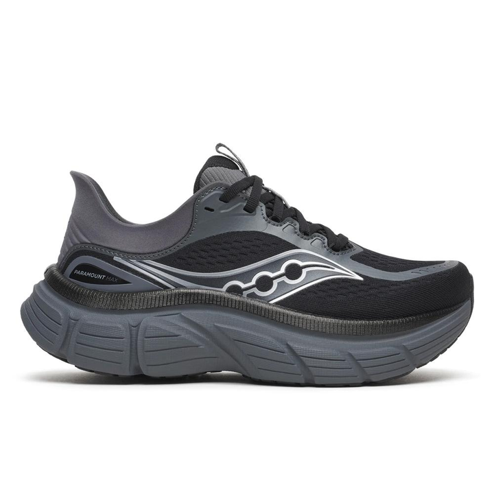 Saucony Womens Paramount Max - Black/Shadow - Neutral - AW26